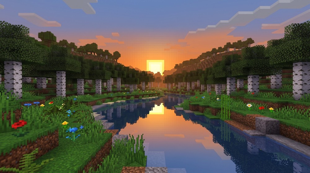 Minecraft Wallpaper Digital Image Picture Photo Desktop Background AI Art Poster