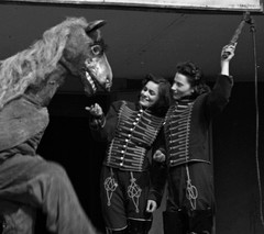 „Crazy Horse” on roller skates, world-famous circus production, István ELEK and