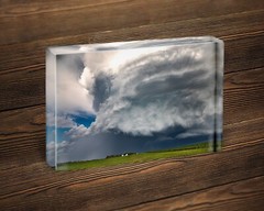 Thunderstorm photography print scenic landscape wall art hanging storm picture