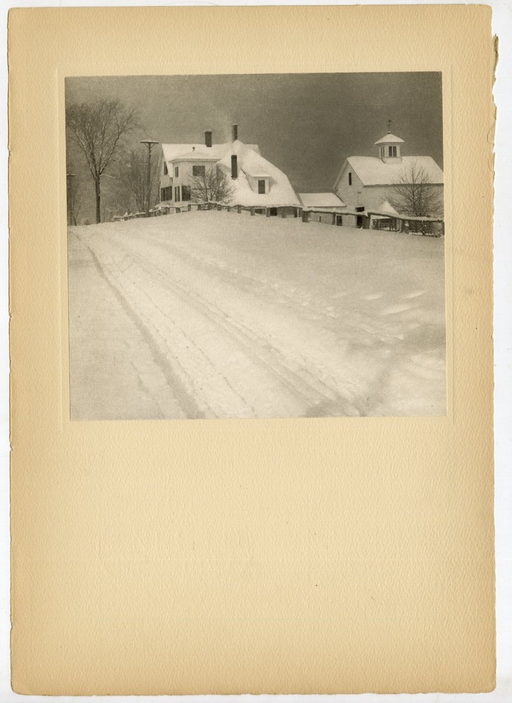 William B. Post «Wintry Weather» April 1904 Original Camera Work VI Photogravure