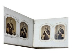 Reconstruction Era Nashville Commandery No 1 Knights Templar CDV Album / 1868