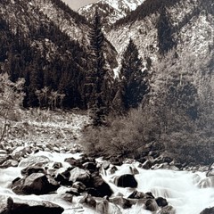 Gary Adler Signed Photo The Cascades Mt Princeton Colorado Hidden Figure 5/150