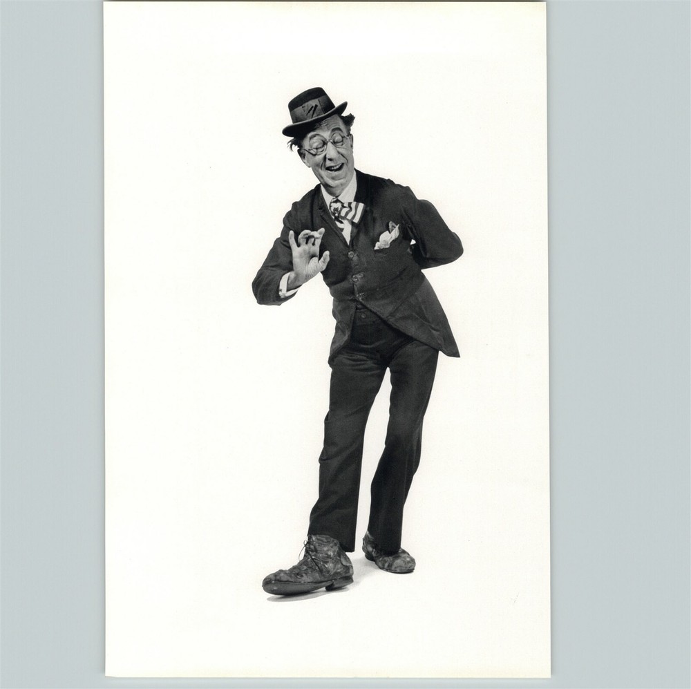 1972 1950 Philippe Halsman Ed Wynn Comic Actor Art Photo Gravure