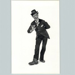 1972 1950 Philippe Halsman Ed Wynn Comic Actor Art Photo Gravure