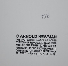 ARNOLD NEWMAN-Photographer- LIM.ED Gelatin Silver-New England Coastal/Lighthouse