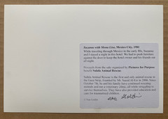 NAN GOLDIN Suzanne with Mona Lisa (2025) signed limited edition photograph