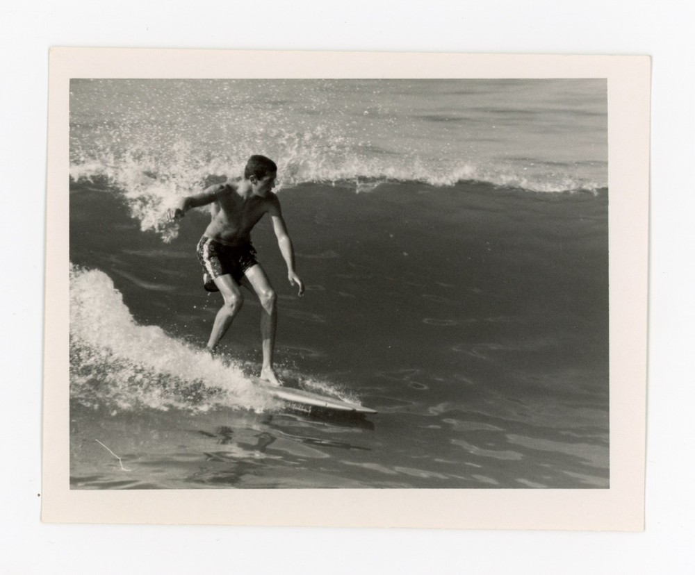 California Surfing Snapshot Photo 1960 Waves Ocean Water SoCal Surfer