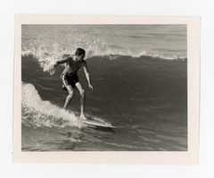 California Surfing Snapshot Photo 1960 Waves Ocean Water SoCal Surfer