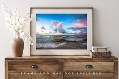 Gulf Coast Photography Print – Picture of Sky Over Beach at Orange Beach Alabama