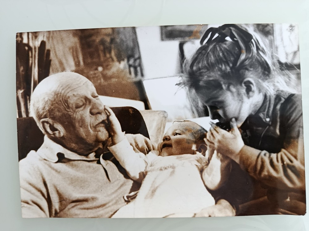 Original Vintage Photo by Lucien Clergue / Pablo Picasso