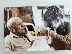 Original Vintage Photo by Lucien Clergue / Pablo Picasso