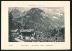 Photograph photographic print no.333, phototype Neuachatel, view L’Argentine, Les P