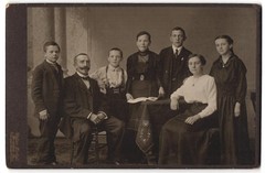Photograph Franz Ehrlich, Dresden, Königsbruckerstr. 105, common couple with