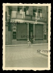 Gmünd around 1930 – shop shop local – photo 6x8cm