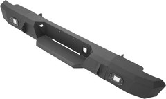 Rear Bumper Compatible with 1999-2007 Chevy Silverado GMC Sierra 2500 3500 HD W/