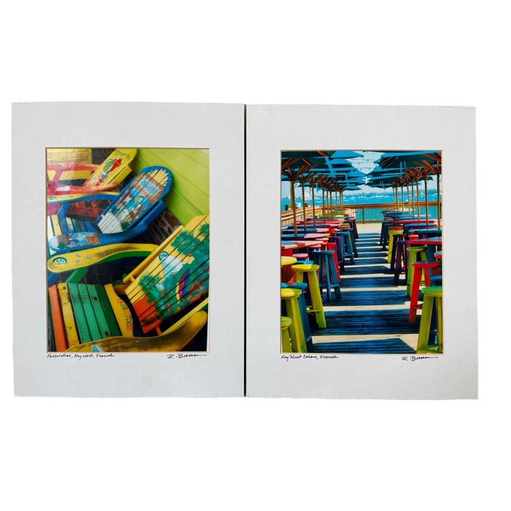 Rebecca Berman Photography 2 Key West Pictures Measures 12 x 14”