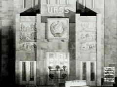 Photo Of L. Borremans, Paris, 1937 Universal Exhibition USSR Pavilion 24×18