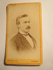Duisburg – 24/12 1875 in Sterkrade-Adolf Reußner as a man-portrait/CDV