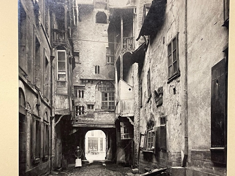 Photo 19th Century City Of Rennes Portal Of The Ursulines Touring Club