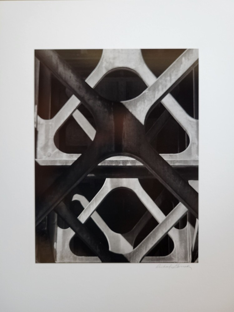 Richard Garrod, black and white photography, Bridge Understructure