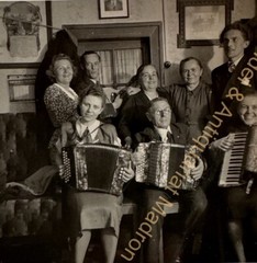 orig. Photo Gunzenhausen Music Accordion Accordion Circa 1940