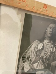 VINTAGE VERY RARE EDWARD CUSTIS Native American Indian Navaho Sepia PHOTOGRAPH
