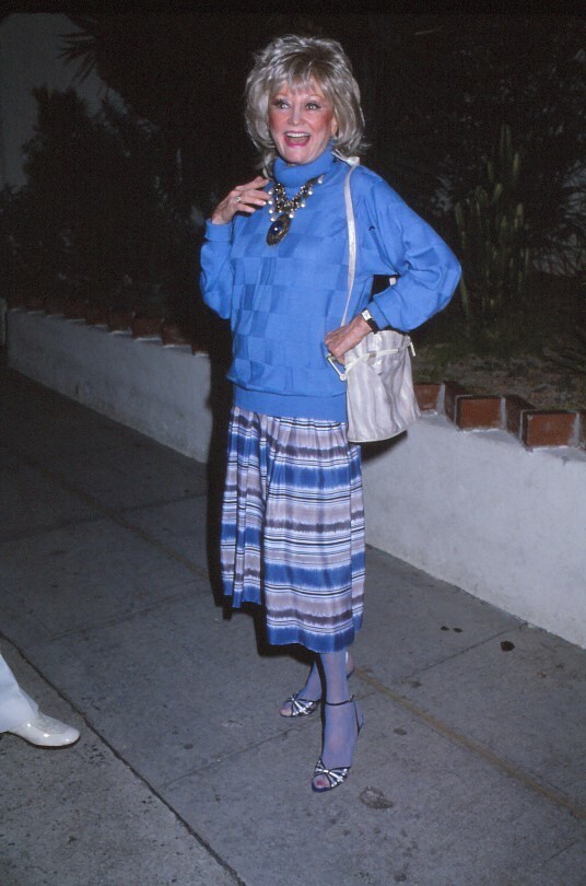 Dia Phyllis Diller Celebrity Photo Agency 1985 KB Format Photographer P8-33-5-1