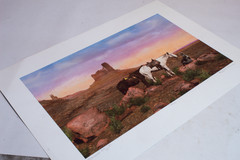Linda Hanselman Monument Valley Lithograph 20/250 10 1/2 x 17″