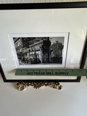 Signed Carolyn Schaefer NYC Photo 2001 Greenwich Village Framed 13×12