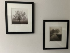 Framed Pair Of Signed Richard Calvo (1960-2019) Photographs 16.5” x 14.5”