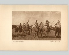 Wanamaker/Dixon «A War Council» 1913 Orig Photogravure from «The Vanishing Race»