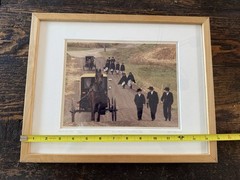 Bill Coleman Photograph Amish Thursday’s Wedding III Signed Numbered Framed Mat
