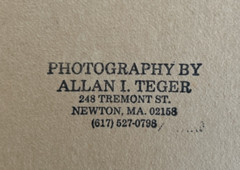 Allan I. Teger Bodyscapes Dinosaurs Photo Rare Limited Signed Numbered Framed