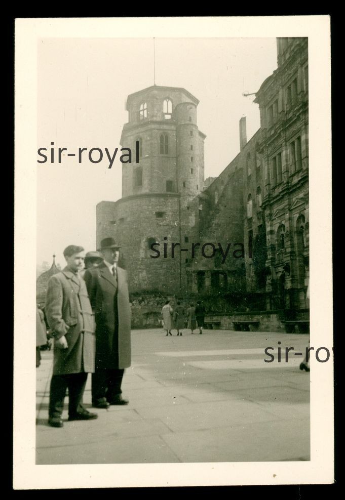 Heidelberg Castle 1956 Photo 5x8cm