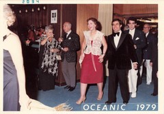 2 photos of the on-board photographer of the Oceanic 1979 approx. 17.7 x 12.6 cm collection resolution
