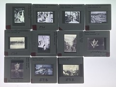 🎈Super RARE! 11 Original Vintage Slide Film Photo Set Genthe Arnold, Farm FSA