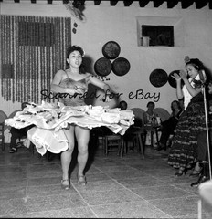 7 NEGATIVES MAYFAIR CLUB CAIRO EGYPT MIDDLES EAST RICH BRITS ABROAD – 1950s