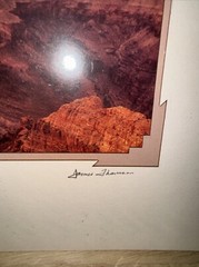 James Thomson Mountain Photo Sun Streak Lipan Point South Rim Grand Canyon NP