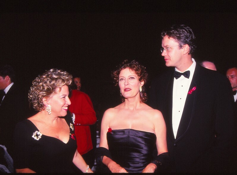 Dia Bette Midler, Susan Sarandon & Tim Robbins 1992 KB Format Photographer P2-14-3-3