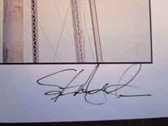 «Grand Forks Smiley Water Tower Print 2009» Original Art Work by Steve Augustin