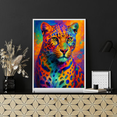 Digital Image Picture Photo Wallpaper Printable Poster Leopard Wall Art Decor