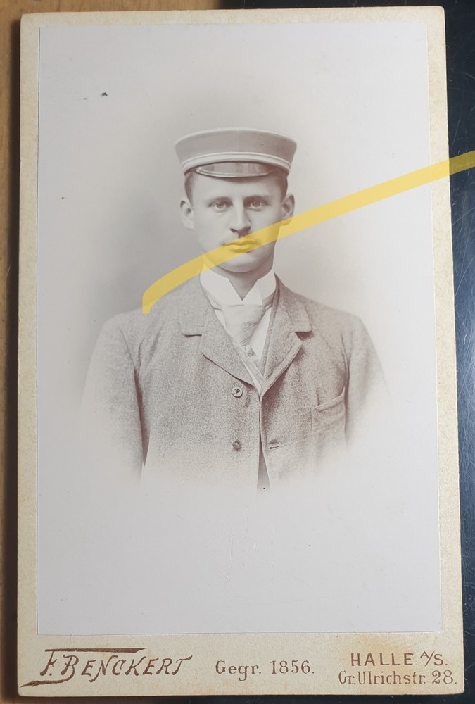 Landsmannschaft Palaeomarchia Halle – SS 1893 – E. Traeger / CDV Studentika