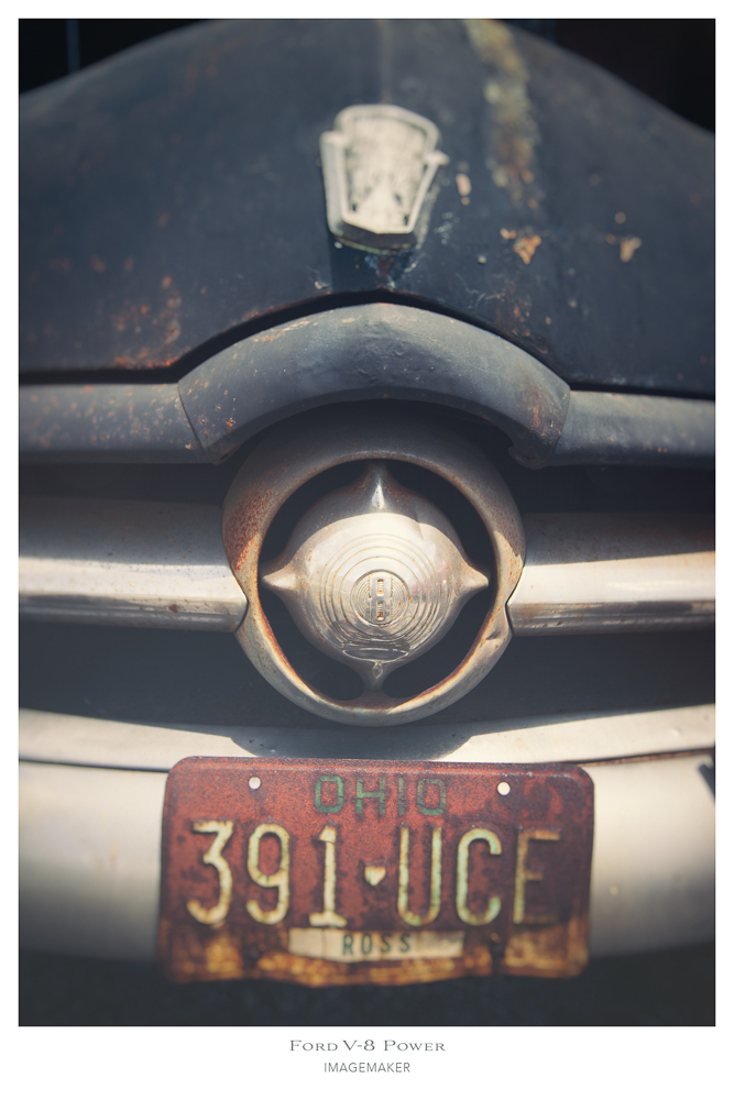 Photographic 20×30 Poster Ford V-8 Unframed