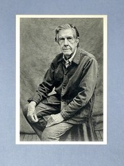 John Cage Art Print Card Photo By Marion Ettinger 1991 Fotofolio 4.25”x6”