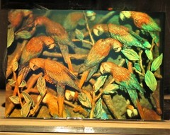 Full Color Film Hologram fully-3D, rare matching set of 2 (8″x 5.5″) Japan 1998