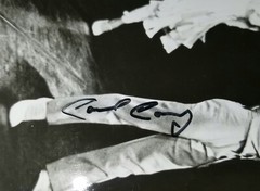 JOFFREY BALLET SIGNED 8×10 PRESS PHOTO CARL CORRY DANCE BALLERINA VTG 80S
