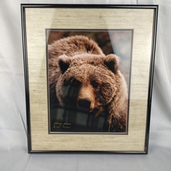 Johnny Johnson Bear Photograph Signed Numbered Vintage