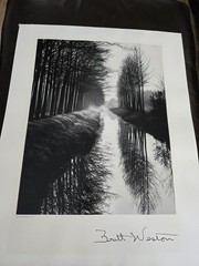 Brett Weston “Canal Netherlands 1971” Photography West Gallery Poster Print