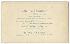 Frank Jay Haynes / Obsidian Cliff from Beaver Lake 1890 3553