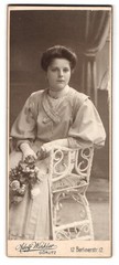 Photography Adolf Winkler, Görlitz, Berlinerstrasse 12, portrait young lady